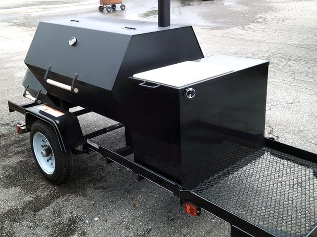 Bbq grill on trailer for cheap sale