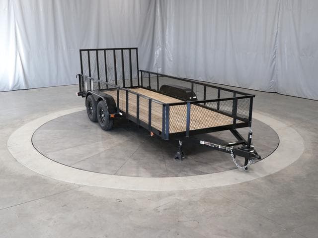 Carry-On 6'4" X 16 Tandem Utility High Side Trailer