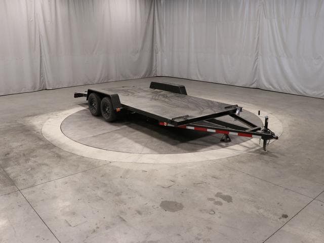 7 X 18 Carry-On Steel Floor Car Hauler 7K Trailer
