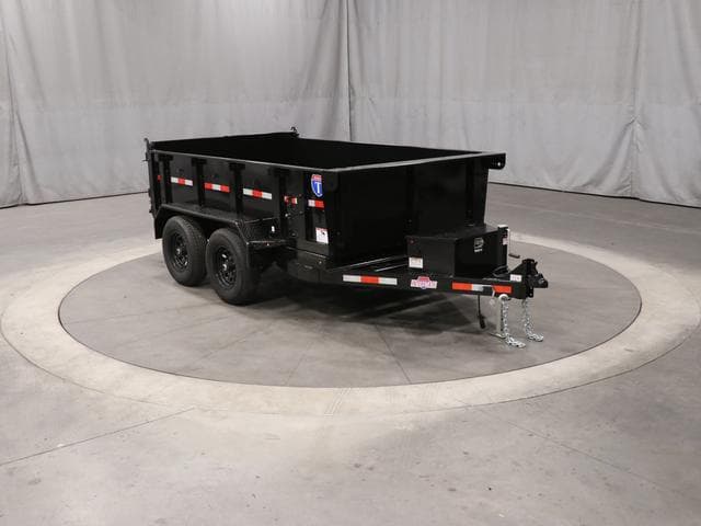 6 X 10 Interstate LoadRunner Bumper Pull Dump 10K Trailer