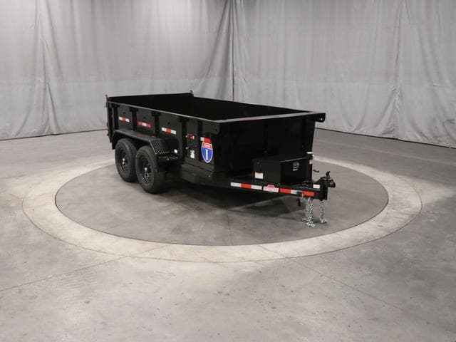 6 X 12 Interstate LoadRunner Bumper Pull Dump 12K Trailer