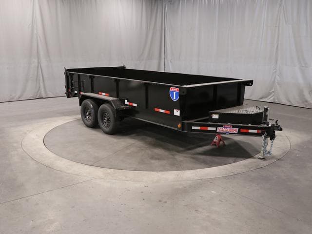 7 X 16 Interstate LoadRunner Bumper Pull Dump Trailer