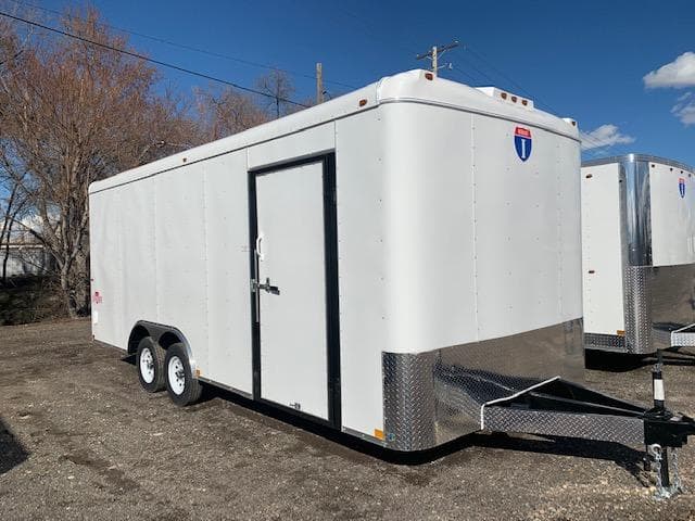 102 X 20 Interstate LoadRunner Enclosed Car Carrier Cargo Trailer