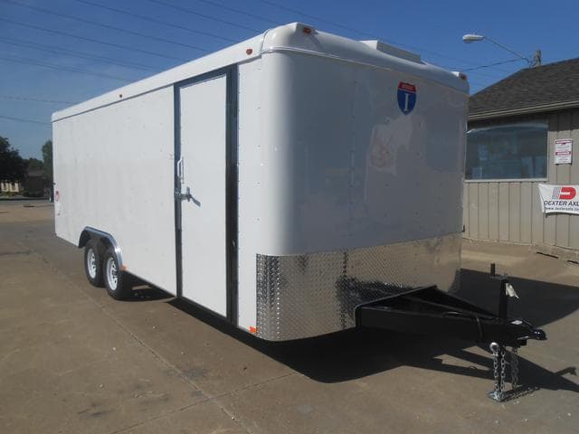 102 X 20 Interstate ' Victory Enclosed Car Carrier Trailer