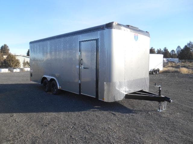 102 X 20 Interstate ' Victory Enclosed Car Carrier Trailer