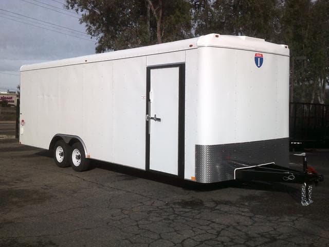 102 X 24 Interstate ' Victory Enclosed Car Carrier Trailer