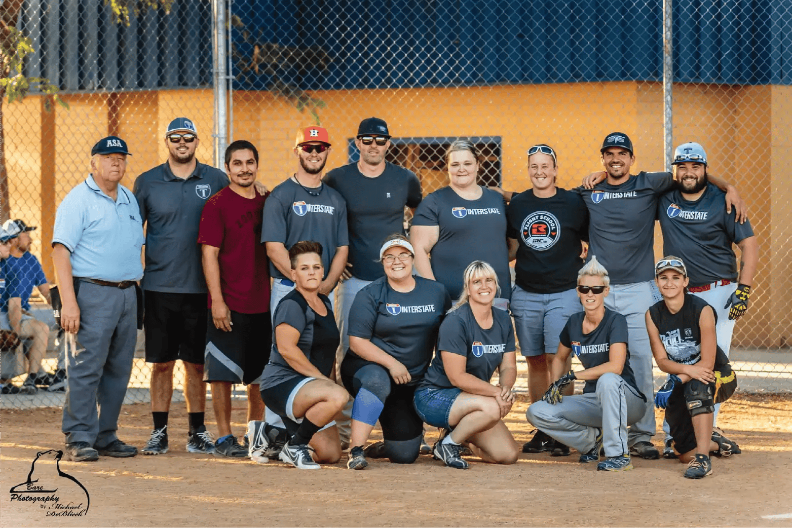 company softball team